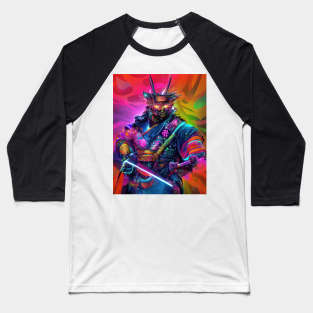 Cyber samurai Baseball T-Shirt